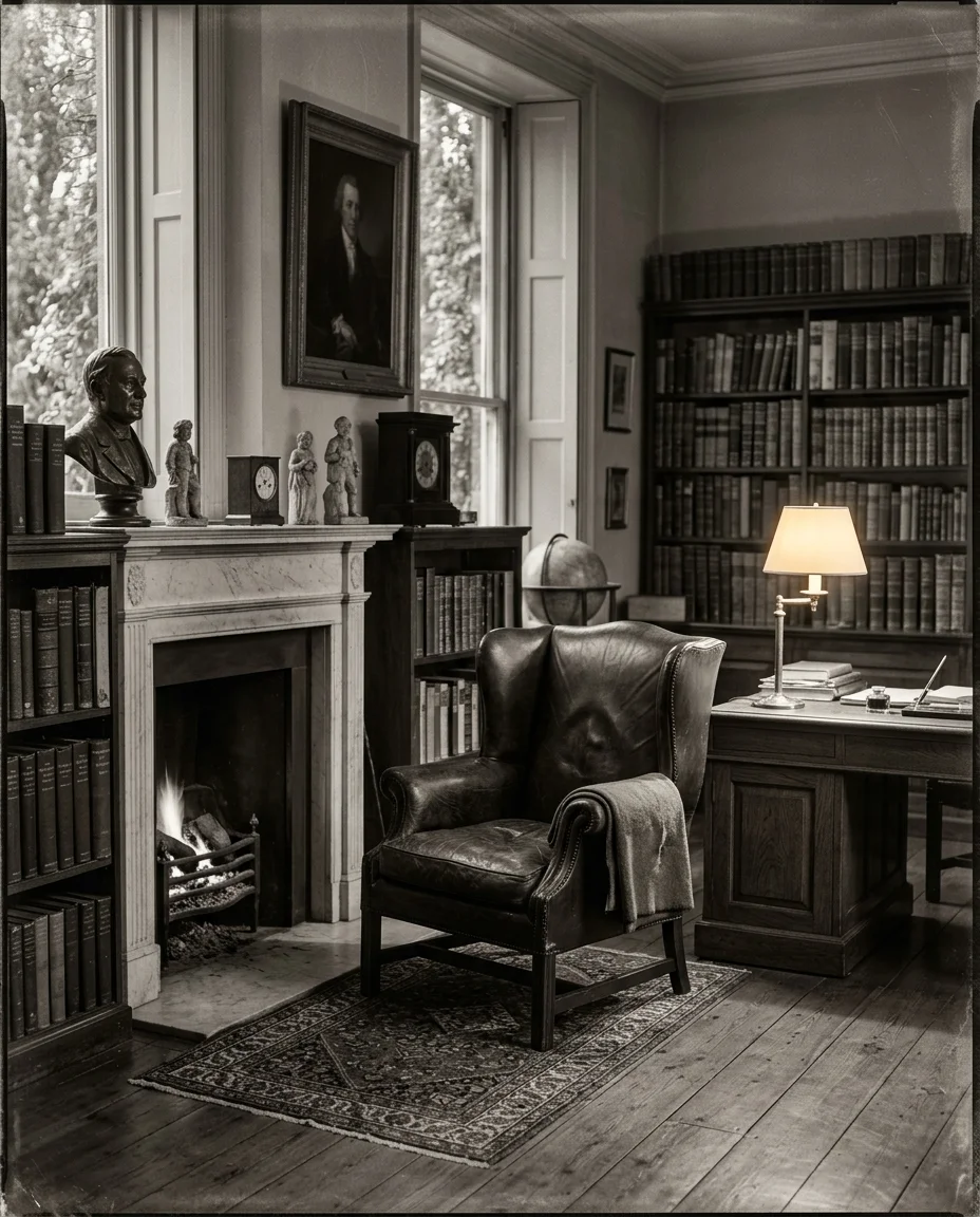 Arbeitszimmer in Maresfield Gardens · Hampstead, London