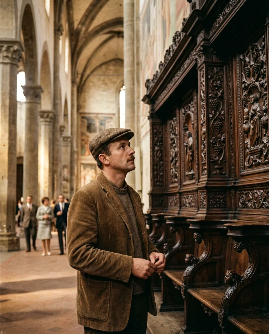 Die Chorgestühle von Santa Croce — der Wendepunkt